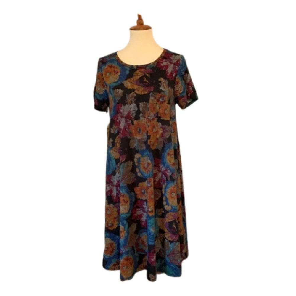 LuLaRoe Floral Carly Dress